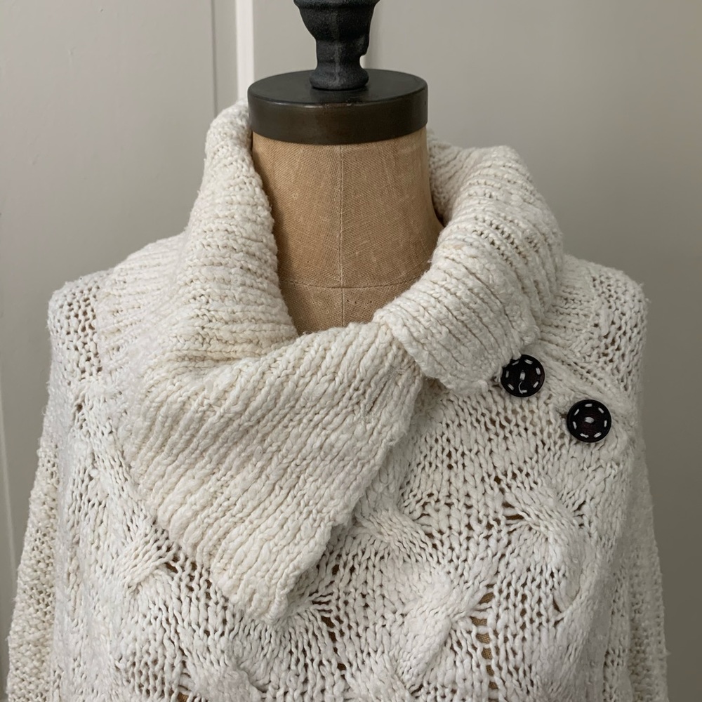 Free People ivory sweater